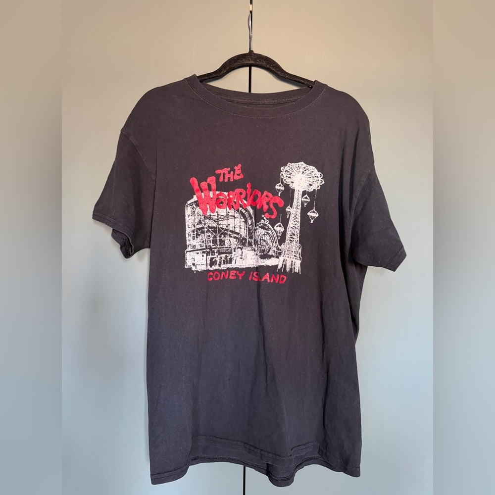 Vintage "The Warriors" movie Coney Island Black T-Shirt size L